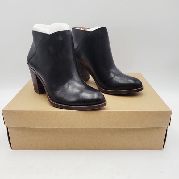 Lucky Brand Eesa Block Heel Booties Women’s Black Sz 6M - Picture 2 of 10